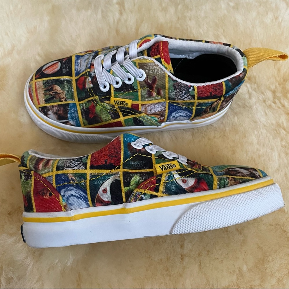 Cyber Monday Sale Vans Era National Geographic toddler size 7